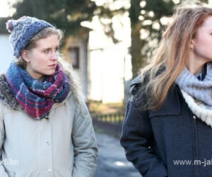 	M jak miłość odc. 1145. Ula (Iga Krefft) Natalka (Marcjanna Lelek)