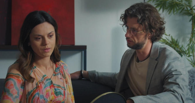 M jak miłość odc. 1896. Kasia (Paulina Lasota), Mariusz (Mateusz Mosiewicz