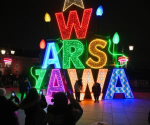 Świąteczna iluminacja 2025/2026 w Warszawie
