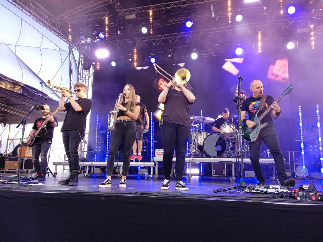Koncert zespołu Łydka Grubasa w ramach Rockowizna Festiwal 2023 w Poznaniu