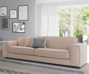 Łososiowa sofa