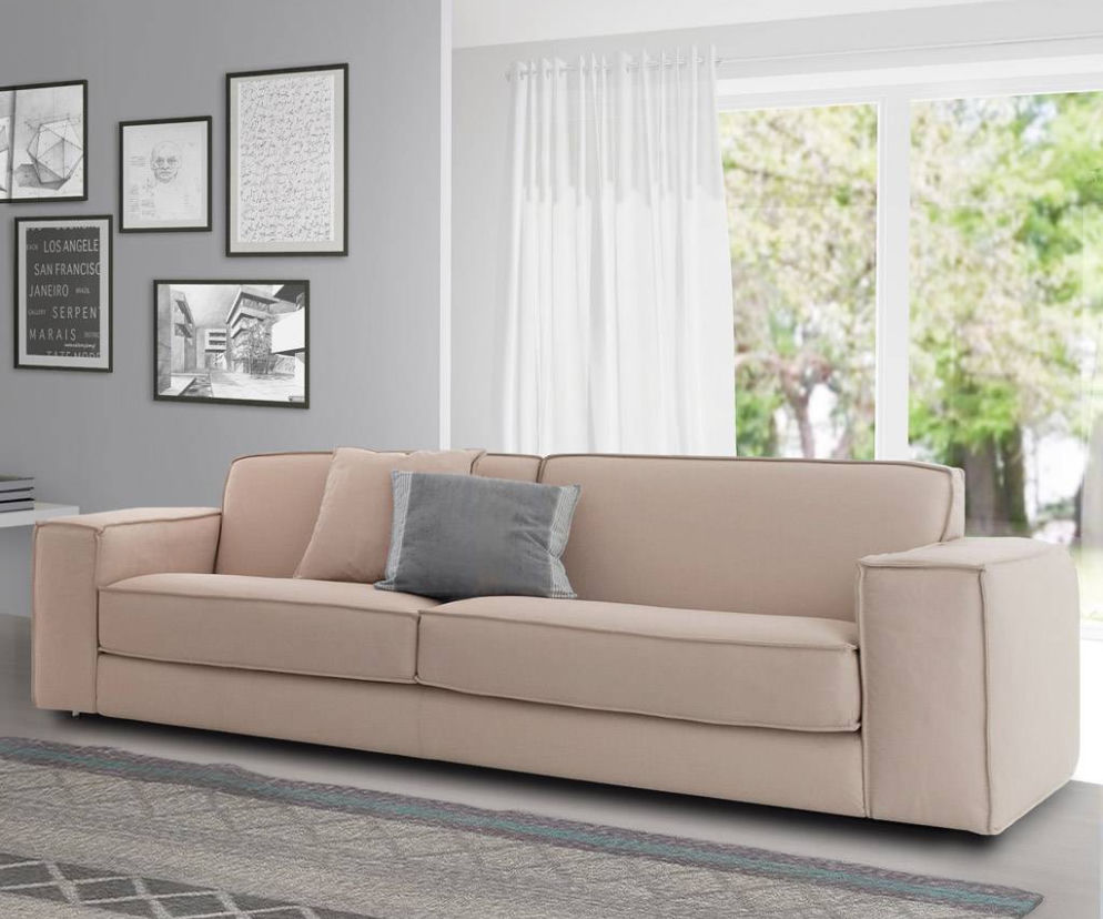 Łososiowa sofa
