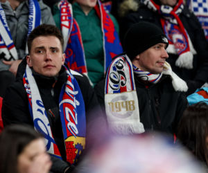Górnik Zabrze - Pogoń Szczecin: Zdjęcia kibiców z meczu 22. kolejki PKO BP Ekstraklasy