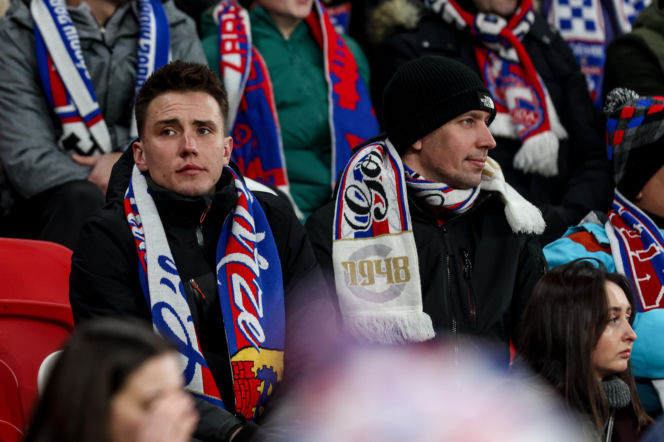 Górnik Zabrze - Pogoń Szczecin: Zdjęcia kibiców z meczu 22. kolejki PKO BP Ekstraklasy