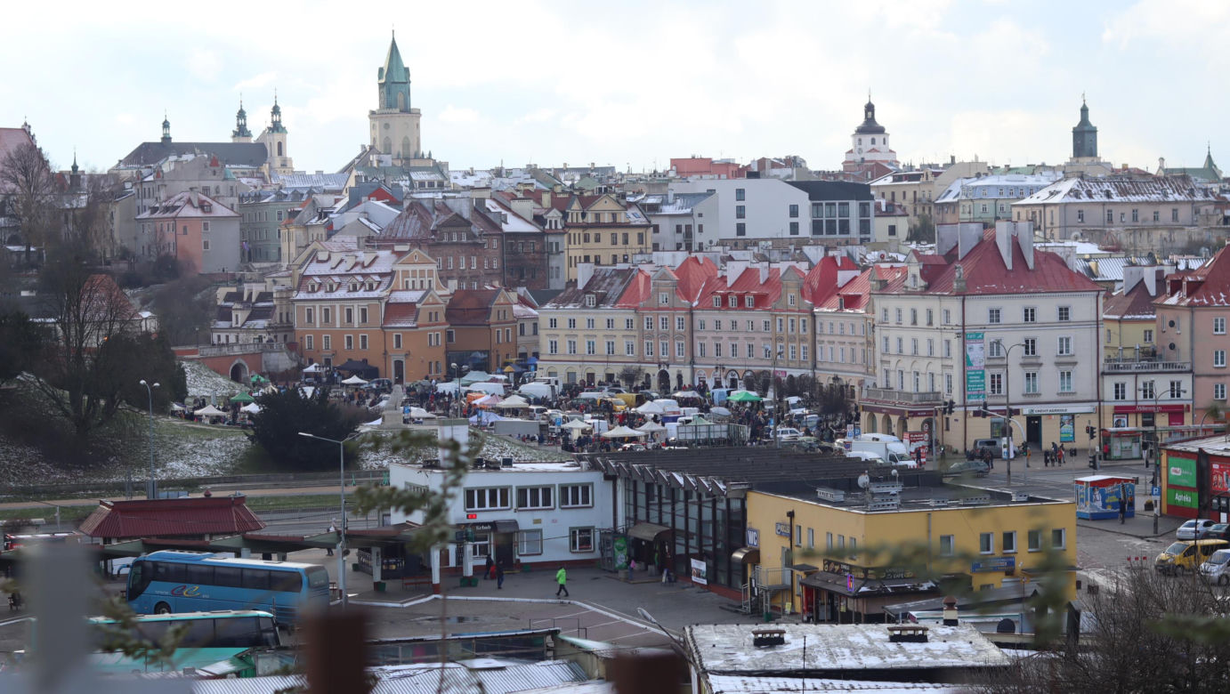 Tak wygląda jedna z najstarszych części Lublina. Zobacz zdjęcia ze Wzgórza Czwartek