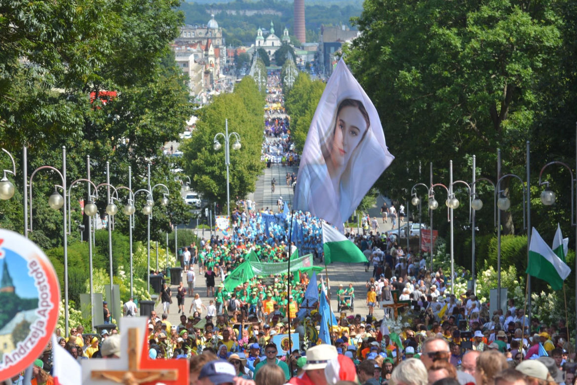 Pielgrzymka na Jasną Górę. Szczyt pielgrzymkowy
