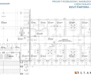 Projekt przebudowy budynku Uniwersytetu Rzeszowskiego