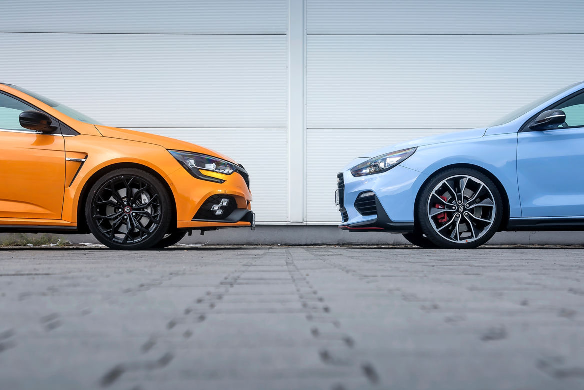Renault Megane R.S. 1.8 TCe 280 KM EDC vs. Hyundai i30 N Performance 2.0 T-GDI 275 KM