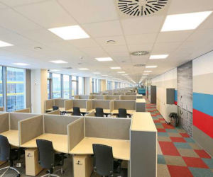 wnetrza open space bph office park