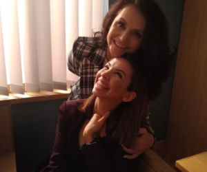 M jak miłość. Aleksandra (Małgorzata Pieczyńska), Aneta (Ilona Janyst) w sądzie