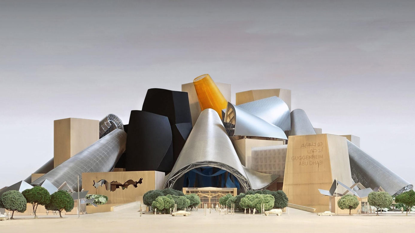 Wizualizacja Guggenheim Abu Dhabi