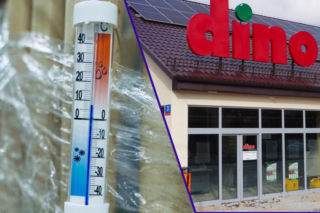 Zimno w Dino: Pracownicy marzną