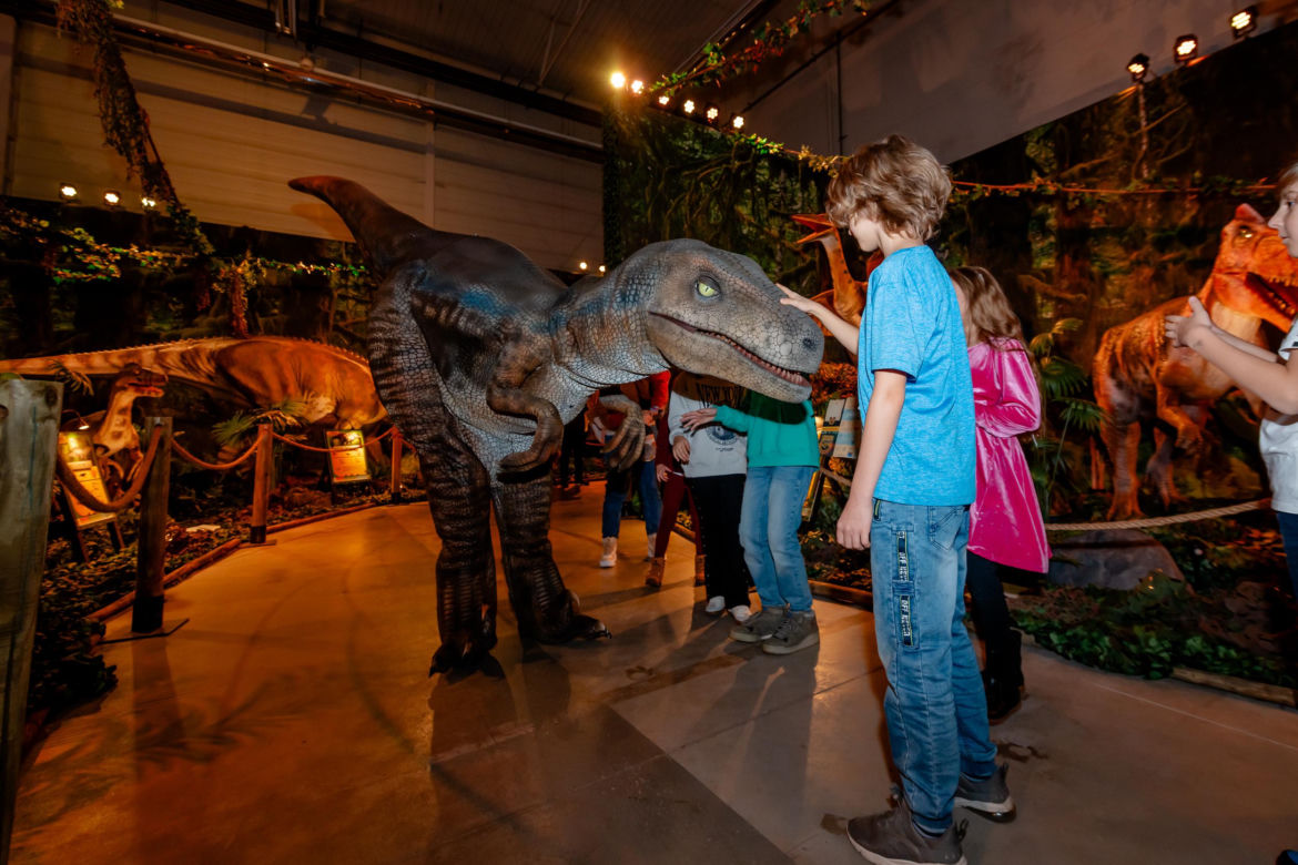 Wystawa "Jurassic Adventure" w Warszawie