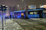 Wrocław. Pościg i wypadek z udziałem tramwaju