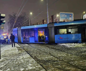 Wrocław. Pościg i wypadek z udziałem tramwaju