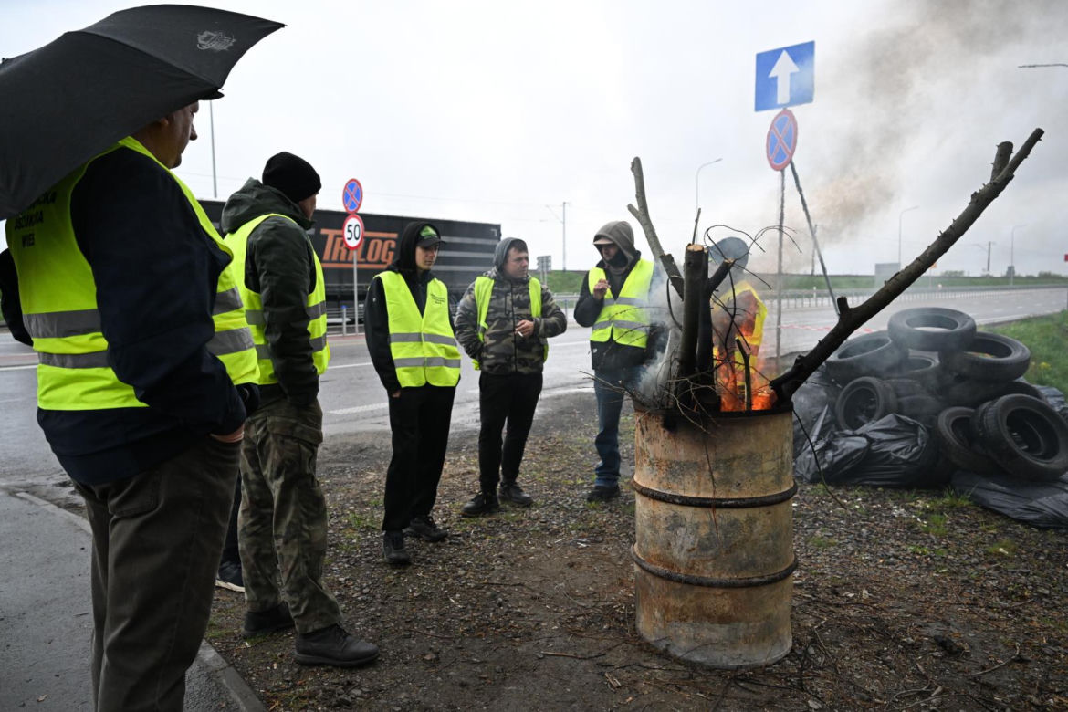 Kolejny protest rolników na Podkarpaciu
