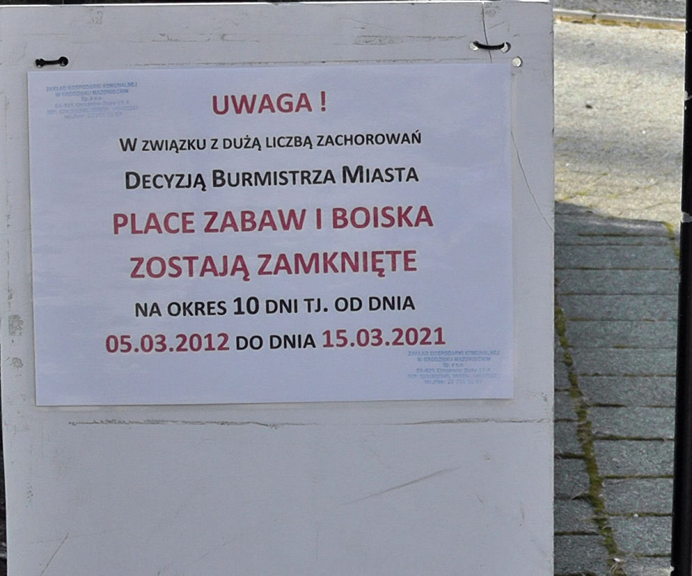 Wprowadziliśmy częściowy lockdown. Grodzisk Mazowiecki z rekordami zakażeń