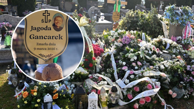 Grób Jagody Gancarek tonie w kwiatach. Wzruszający widok tydzień po pogrzebie