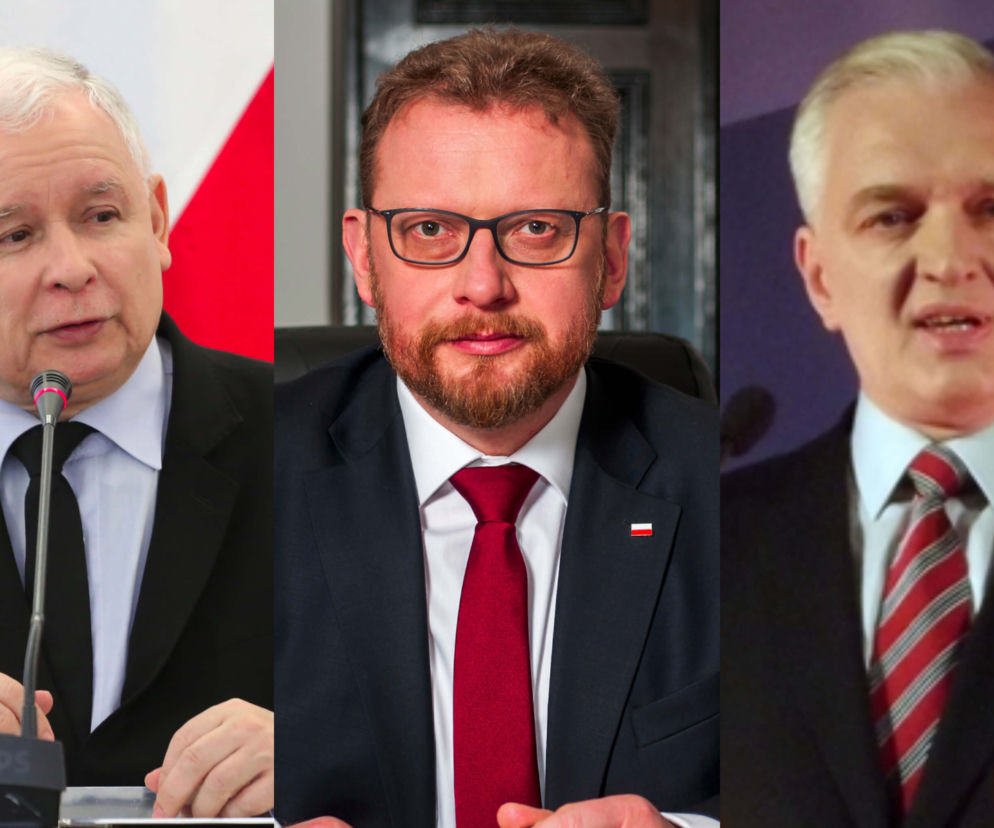 Kaczyński, Szumowski, Gowin