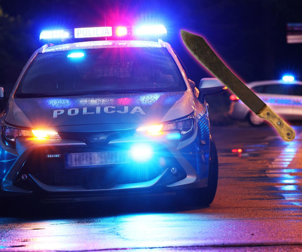 19-latek groził siostrze śmiercią, wymachując maczetą. Areszt na dwa miesiące