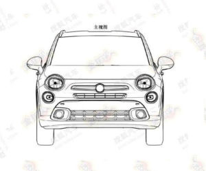 Fiat 500X - szkice patentowe
