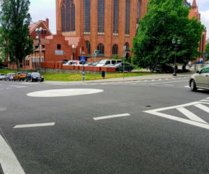 Mini rondo u zbiegu ulic Grodzkiej, Sołtysiej i Farnej