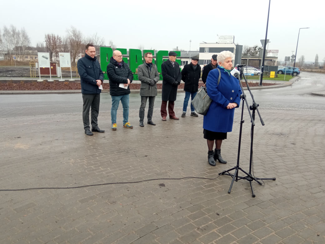 Otwarcie nowego ronda w Grudziądzu