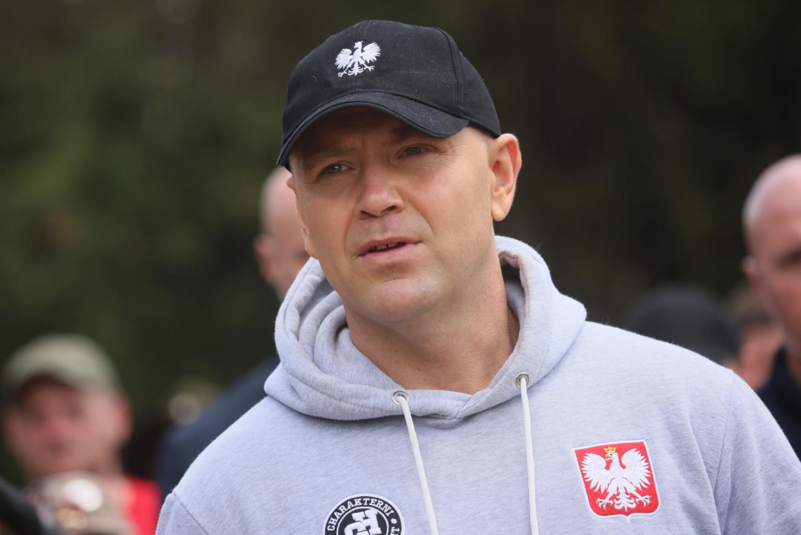 Prezydent RP Karol Nawrocki podczas trekkingu z harcerzami, młodzieżą i społecznikami pod hasłem Szlak Pamięci w Cassino