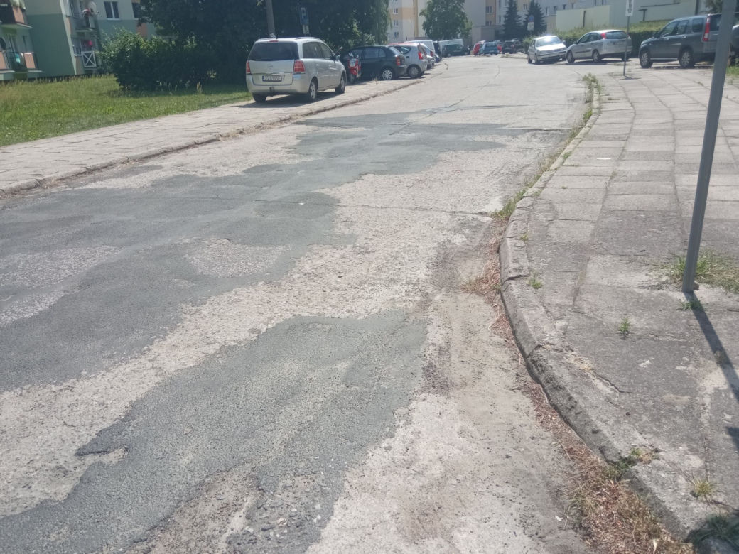 Tak wygląda dziś ulica Dywizjonów 303 w Grudziądzu