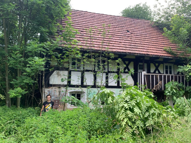 Dom w Pławnej Dolnej - stan przed remontem i archiwalia