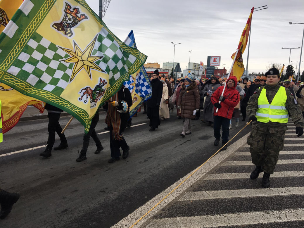 Orszak Trzech Króli w Grudziądzu. 