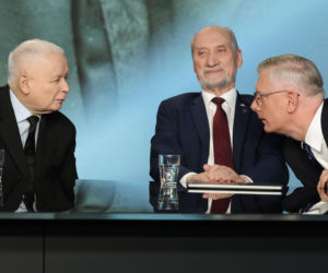 Jarosław Kaczyński mówił o NATO podczas konferencji PiS