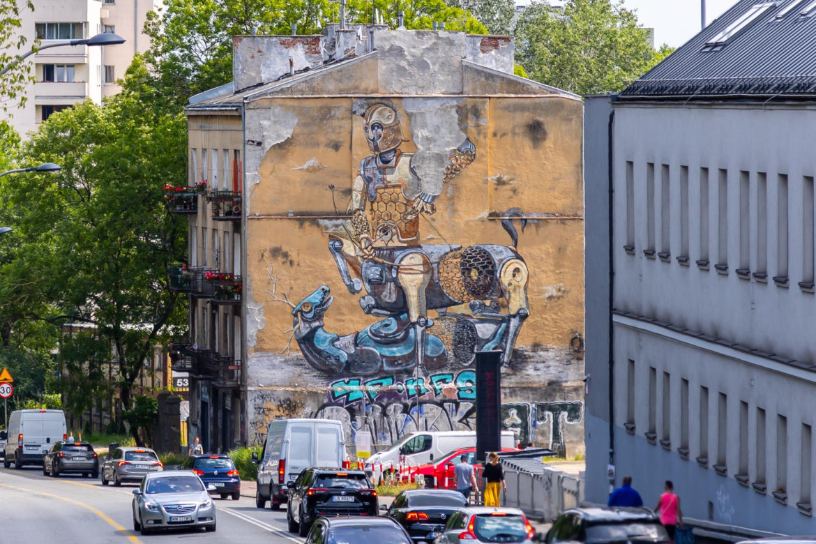 Murale w Warszawie