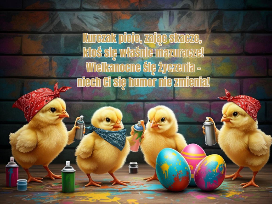 Śmieszne kartki wielkanocne