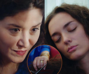 Dziedzictwo, odcinek 903: Okrutny atak w salonie. Cansel chce oszpecić Nanę!