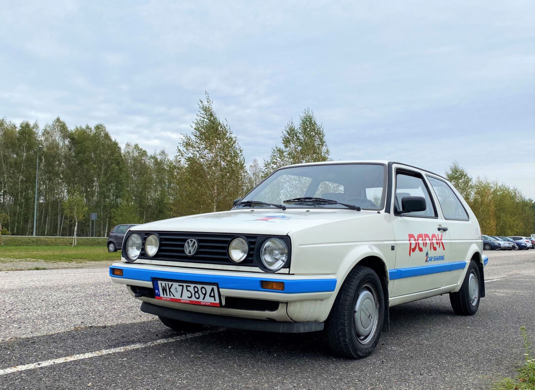 Volkswagen Golf II w Panek CarSharing