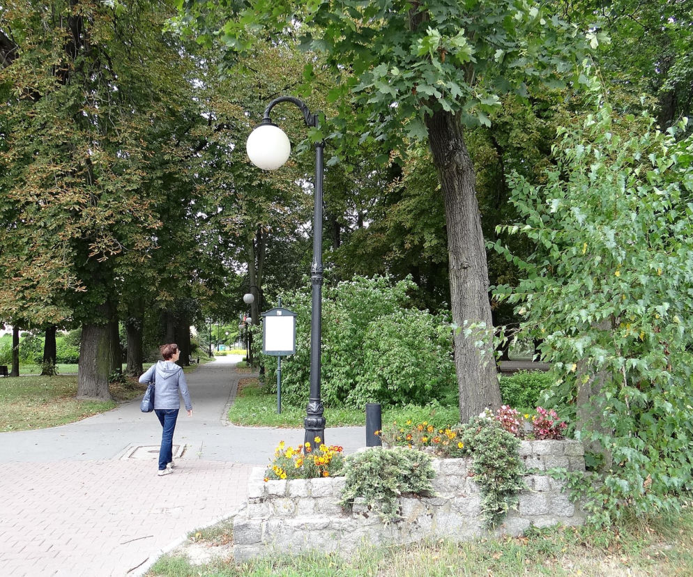Park miejski w Skawinie