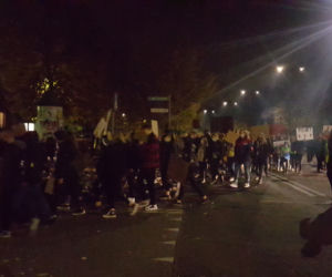 Protest kobiet w Sosnowcu 