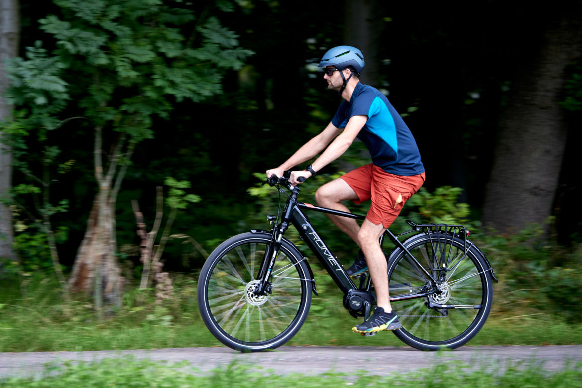 Nowoczesny rower e-bike od Romet
