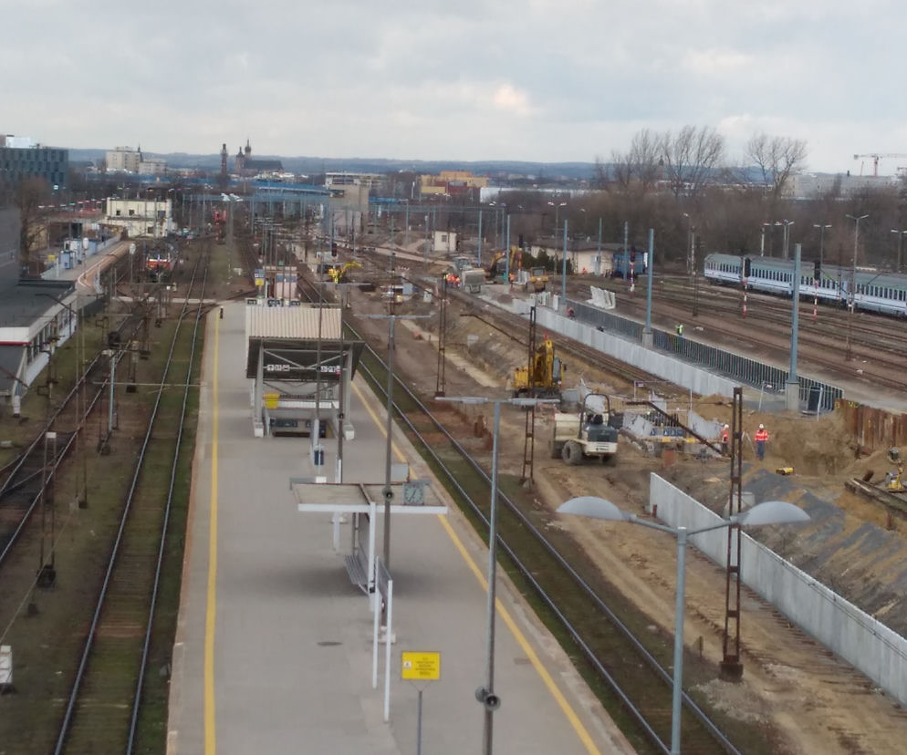 Przebudowa dworca Kraków Płaszów