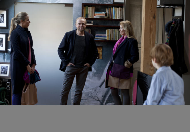 Sama słodycz odc. 8. Marta (Roma Gąsiorowska), Fryderyk (Piotr Adamczyk), Patrycja (Natalia Klimas)
