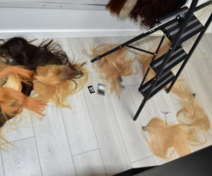 Włamanie do salonów z włosami na Wilanowie