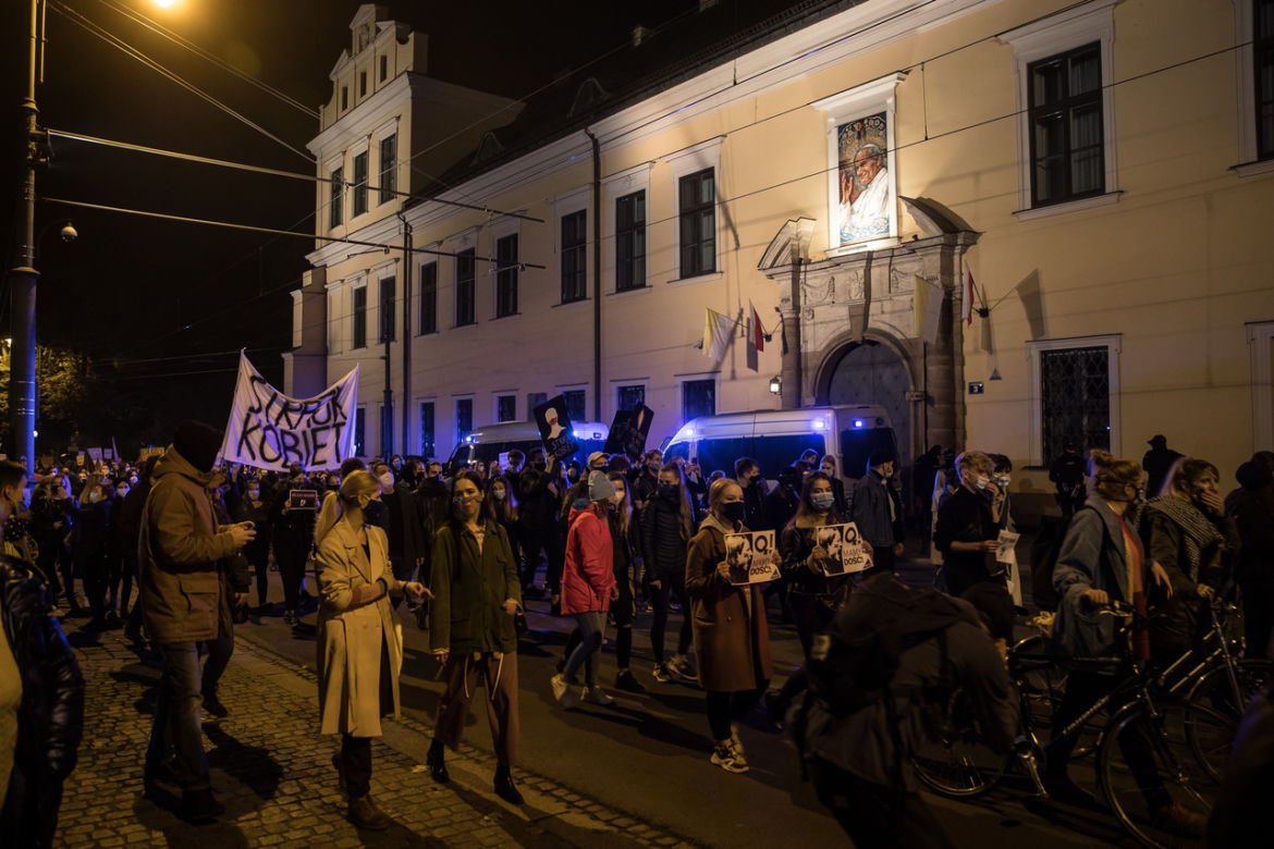 Strajk Kobiet. Wielotysięczny protest w Krakowie
