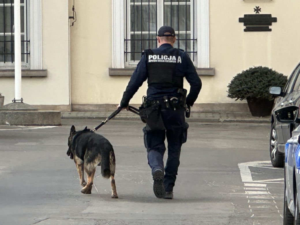 Akcja policji w centrum Warszawy