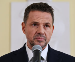 Konferencja prasowa Rafała Trzaskowskiego
