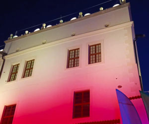 Nowa iluminacja Zamku Książąt Pomorskich w Szczecinie