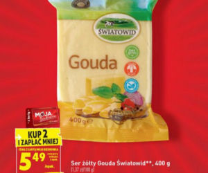  ser gouda w kawałku 5,49 zł
