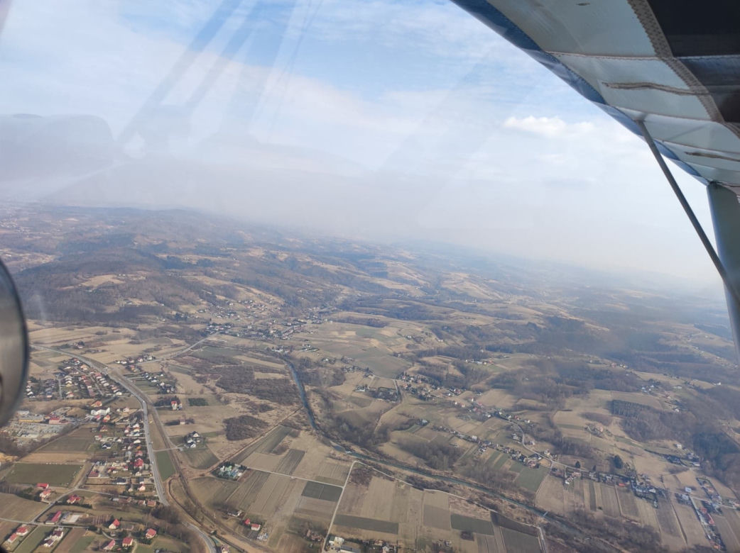 Lot Bushcatem nad Tarnowem. Na konto WOŚP trafiło ponad 1000 zł 