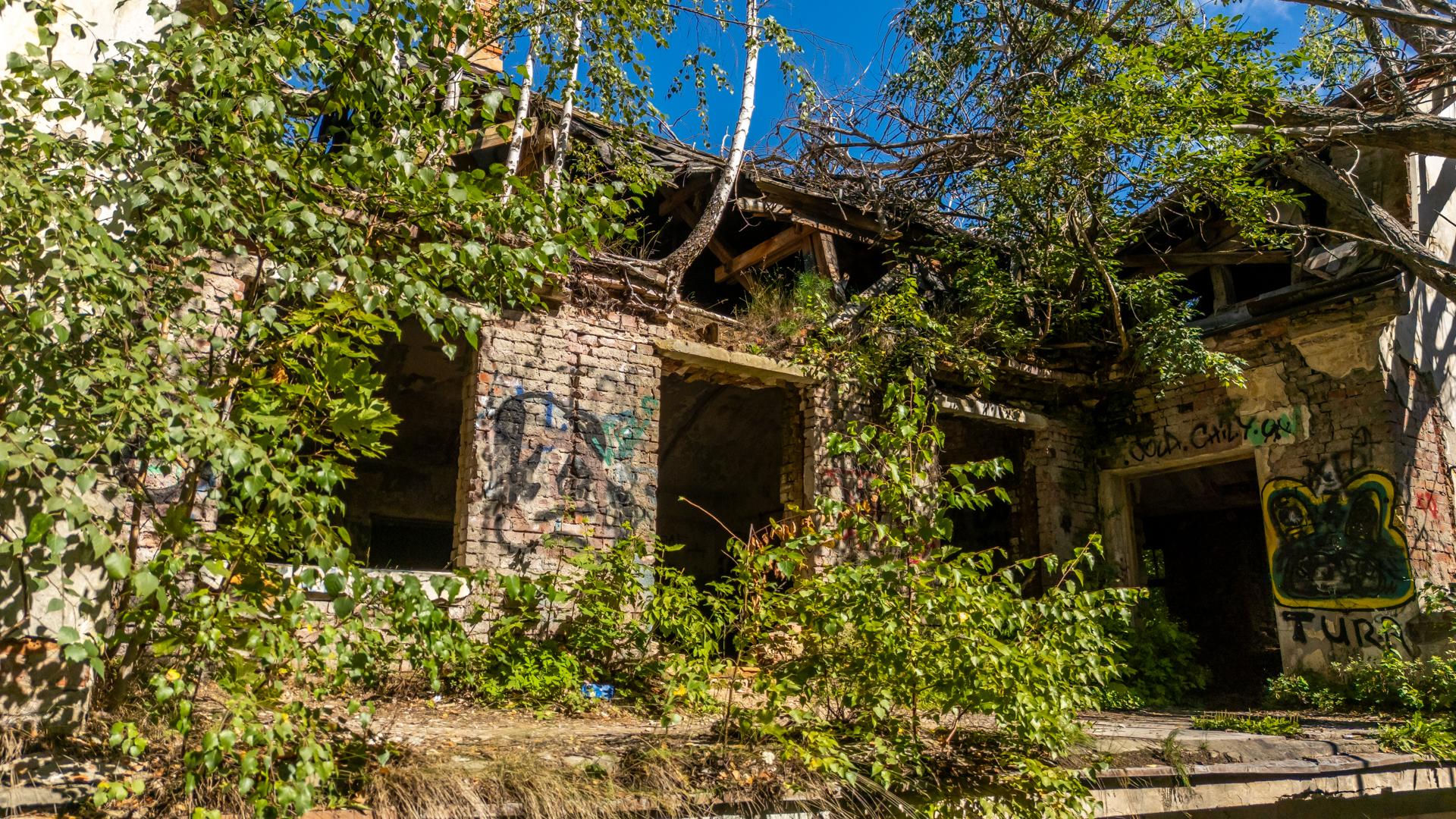 Opuszczony Zakład dla Nerwowo i Psychicznie Chorych Żydów „Zofiówka” w Otwocku