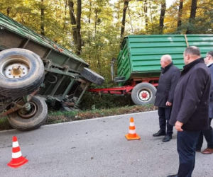 Wypadek w miejscowości Ujazd